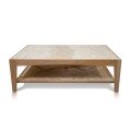 Catalina Coffe Table Travertine Top