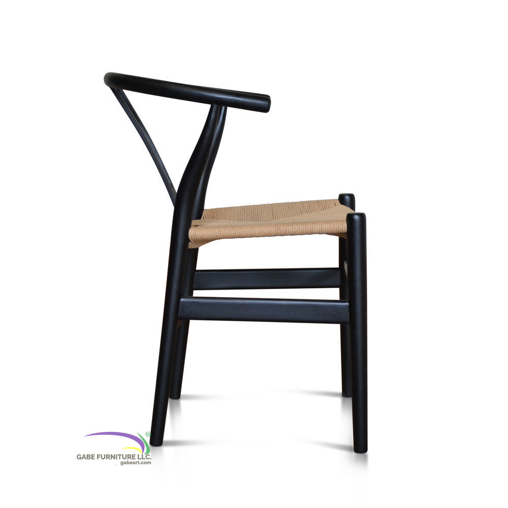 Arm Chair Chinese In Teak With Loom Weaving Seat B
