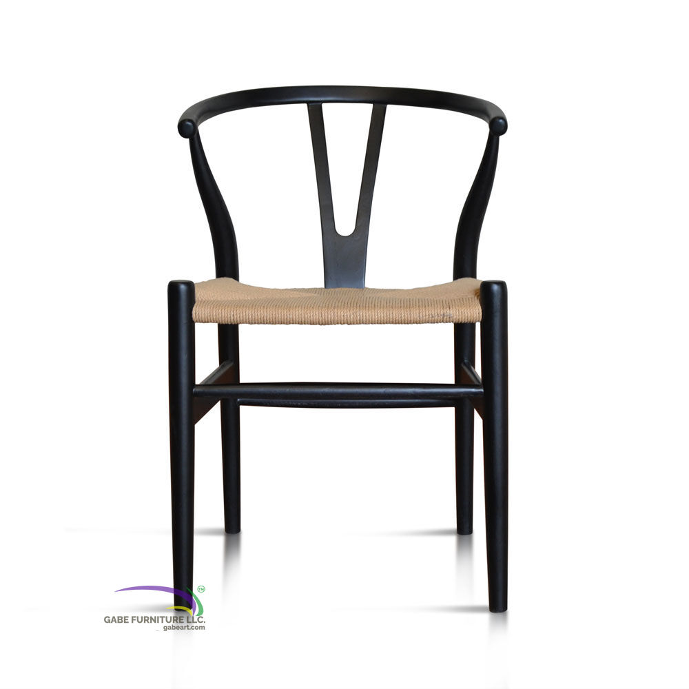 Arm Chair Chinese In Teak With Loom Weaving Seat J