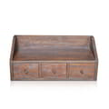 3 Drawers Cabinet  Rustic Light Brown icon