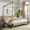 4 Poster Bed With Natural Rope Mattress Size 180x200 icon