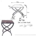 Anderson Curved Leg Side Table icon