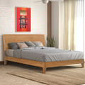 Arc Bed Frame Teak Natural Singapore King 183x193 icon