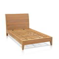 Arc Bed In Teak Mattress Size109x193 icon