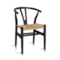 Arm Chair Chinese In Teak With Loom Weaving Seat icon