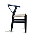 Arm Chair Chinese In Teak With Loom Weaving Seat I icon