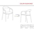 Arm Chair Neva Stolica Pnc.02 - Bleached C icon