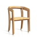 Armchair Stackable With Slat Seat icon