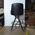 Bar Chair Swivel With Antique Brass icon