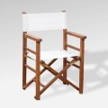 Bar Stool Height Director Chair With Sunbrela Fabric Color Navy