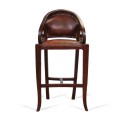 Barstool Elephant With Leather