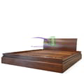 Bed Iberia Flush No Legs Mahogany icon