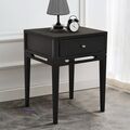 Bedside Table In Teak With One Drawer icon