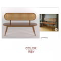 Bench In Teak With Rattan Lias - Rby Color icon