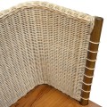 Bench With Rattan Rapat