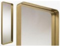 Big Ractangular Brass Frame Mirror 