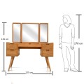 Bolig Folding Vanity With Mirror icon