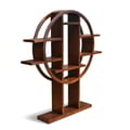 Bookshelf Round Burma Pedestal icon