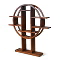 Bookshelf Round Burma Pedestal icon