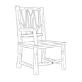 Branch Chair With Left Armrest icon