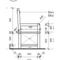 Branch Chair With Right Armrest icon