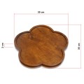 Bunga Tray Teak Wood Junifer