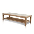 Catalina Coffe Table Travertine Top 145