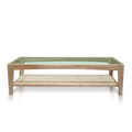 Catalina Coffee Table Glass Top Teak icon