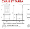 Chair Florida No Arm - New Size icon