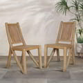 Chair Nice With Solid Back Lean - Teak icon