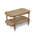 Coffee Table Junifer Rattan With Shelve