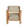 Coffee Table Junifer Rattan With Shelve