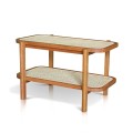 Coffee Table Junifer Rattan With Shelve