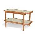 Coffee Table Junifer Rattan With Shelve