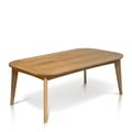 Coffee Table Oval Midcentury Tapered Legs icon