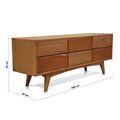 Commod 6 Drawers Aria Ltw B icon