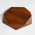 Cutting Board Hexagonal Large Thick 4 Cm With Trench