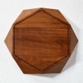 Cutting Board Hexagonal Large Thick 4 Cm With Trench