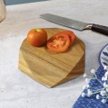 Cutting Board Hexagonal Small Thick 4 Cm