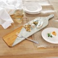 Cutting Board Padle 2 Marble Teak