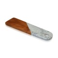 Cutting Board Padle Marble Teak