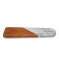 Cutting Board Padle Marble Teak