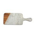 Cutting Board Plat3 Marble Teak