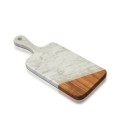 Cutting Board Plat3 Marble Teak