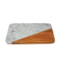 Cutting Board Recta Marble Teak