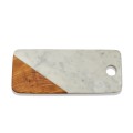 Cutting Board Recta2 Marble Teak