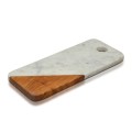 Cutting Board Recta2 Marble Teak