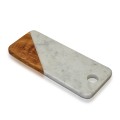 Cutting Board Recta2 Marble Teak