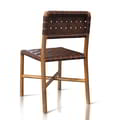 Dining Chair Seed In Teak With Genuine Leather icon