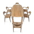 Dining Table Boat Shape Mid Cnetury icon